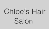 Logo for Chloe's Hair Salon